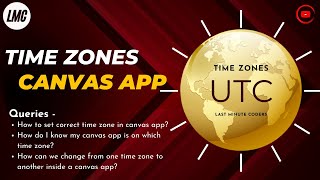 Changing Time Zones in Canvas App🕗✅ screenshot 5