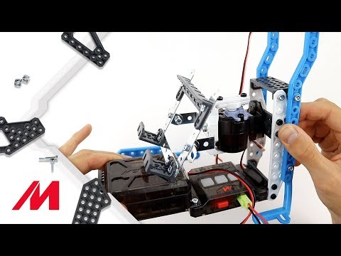 Meccano/Erector | 19605 Innovation Set 8 Blue Print Build 4