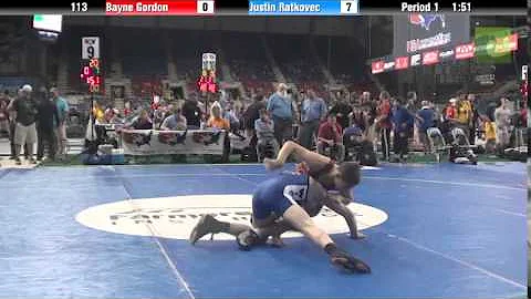 113 Bayne Gordon vs. Justin Ratkovec