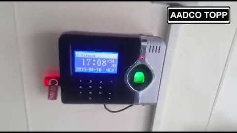 Aadco | ACM 809 Digital Attendance System with Access Control System