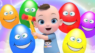 Suprise egg Hickory Dickory Dock | 라임튜브 인기 영어동요 | детские песни  Nursery Rhymes | Baby & Kids Songs