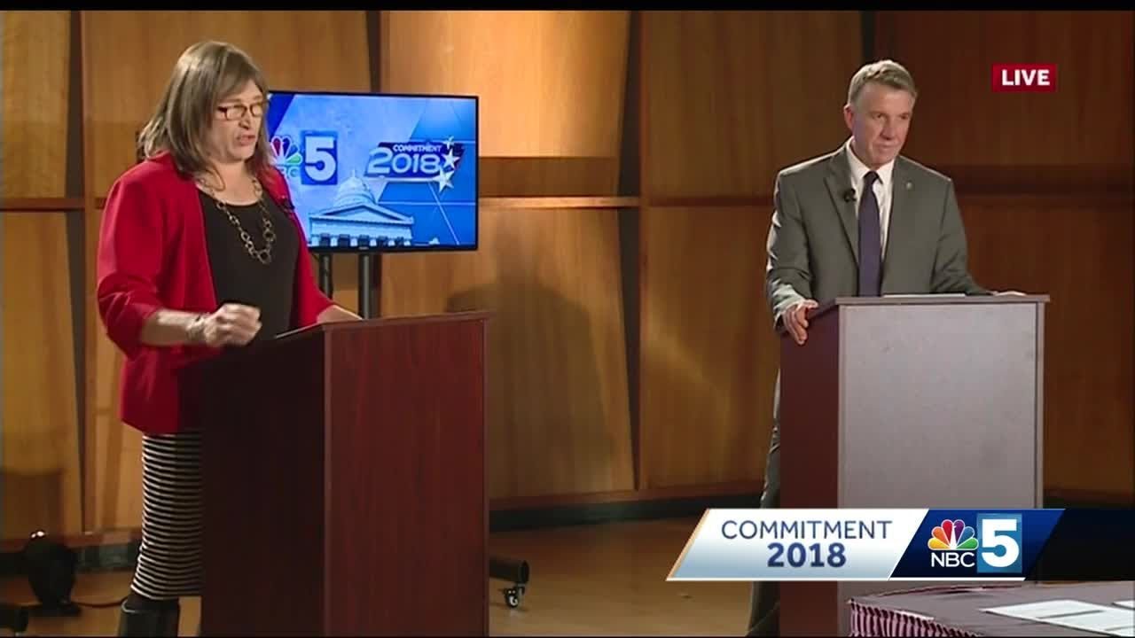 Full video: Vermont gubernatorial debate on NBC5