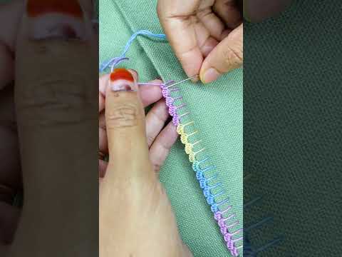 #embroidery #loopstitch #crochet #diynstitch #knitting #beginnersstitch #handembroidery #stitchbout