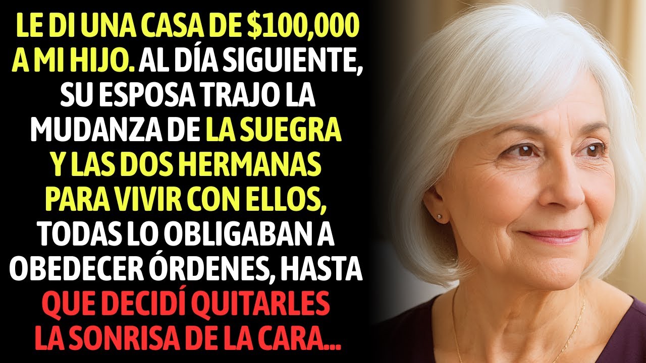 Compré Una Casa Para Mi Hijo, Pero La Esposa Trajo A La Suegra A Vivir - Una Frase La Hizo Irse