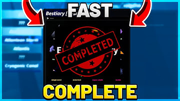How To COMPLETE DESOLATE DEEP Bestiary FAST in FISCH Roblox!