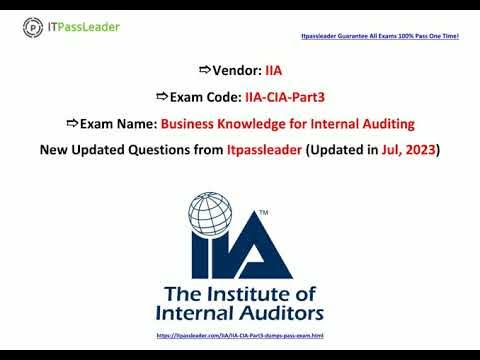 IIA-CIA-Part3 Prüfungs-Guide