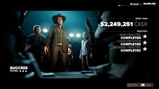 Crime Boss: Rockay City - The Money Train Heist, Solo: 3✰ Success