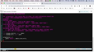 Skeleton Application from MDN Django Tutorial on PythonAnywhere