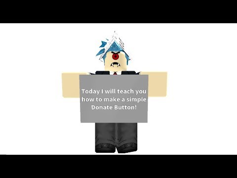 How To Make A Donate Button Easy Roblox Scripting Tutorials - 10 robux donation roblox