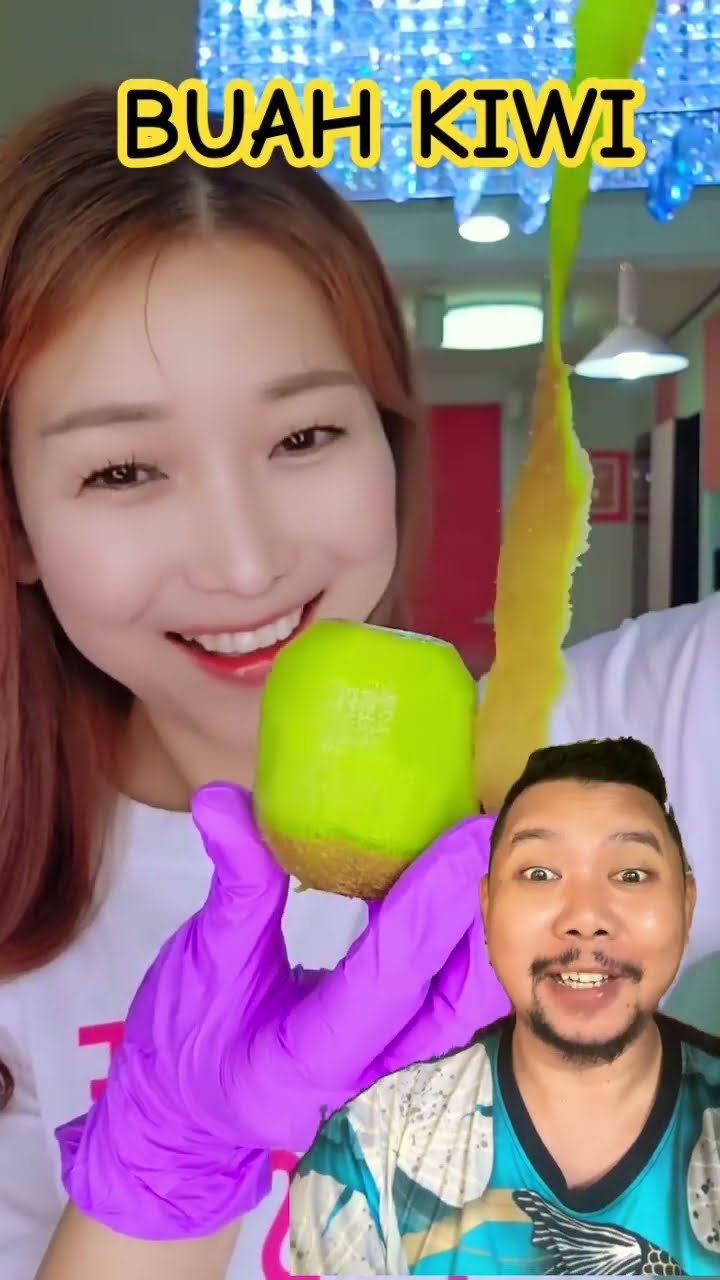 AKU SUKA BUAH KIWI YG MANIS!!!??#shortsfeed #shortvideo #shorts