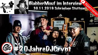 BlabberMouf Interview #20JahreDJCrypt Schräglage Stuttgart