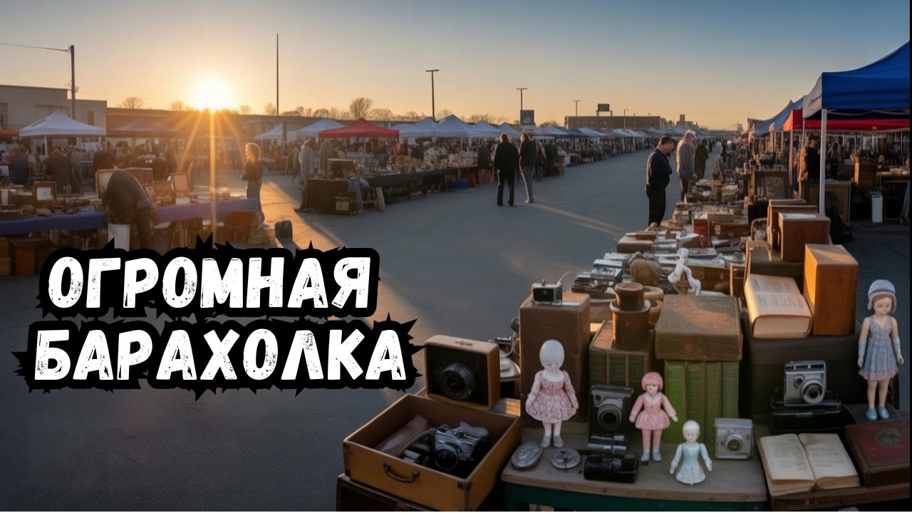 БАРАХОЛКА — место, где ХЛАМ скрывает АНТИКВАРИАТ