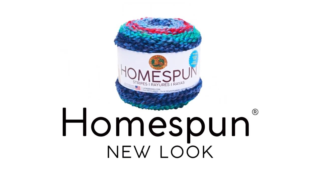 Lion Brand Homespun Yarn Color Chart