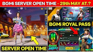 BGMI UNBAN 😍 New Update | Bgmi Server Open Time | Bgmi New Royal Pass