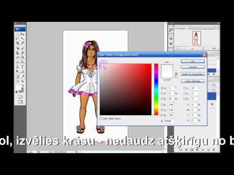Video: Kā Mainīt Krāsas Programmā Paint