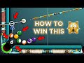 8 ball pool  how to actually win from this situation gaming with k