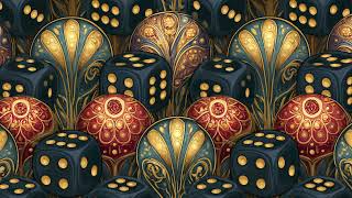 Dice Retro Art Style Patterns