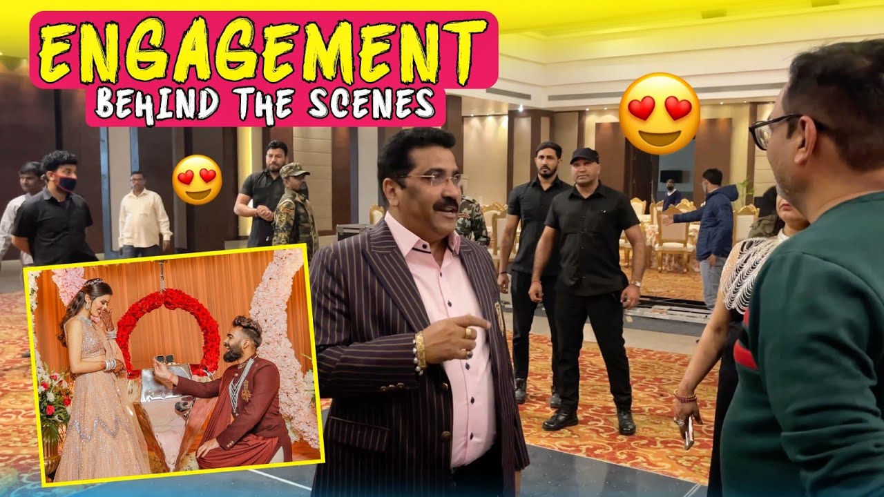 PART-1 | BEHIND THE SCENE ENGAGEMENT 😍