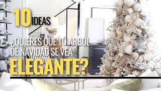 haz que tu árbol de navidad se vea más elegante con estas fantásticas ideas - TIPS NAVIDEÑOS