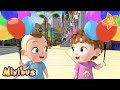 Color Balloon Song + More Nursery Rhymes & Kids Songs - Minibus