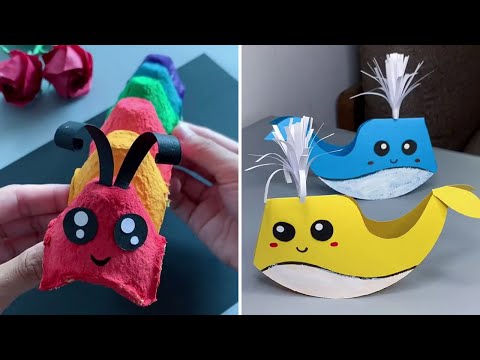 10+ Fun & Creative Recycle Craft Ideas for Kids | Quick & Easy Crafts that you can make DIY