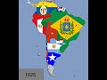 South America Timeline Of National Flags 1450 2021 South America Timeline Of National Flags 1450 2021