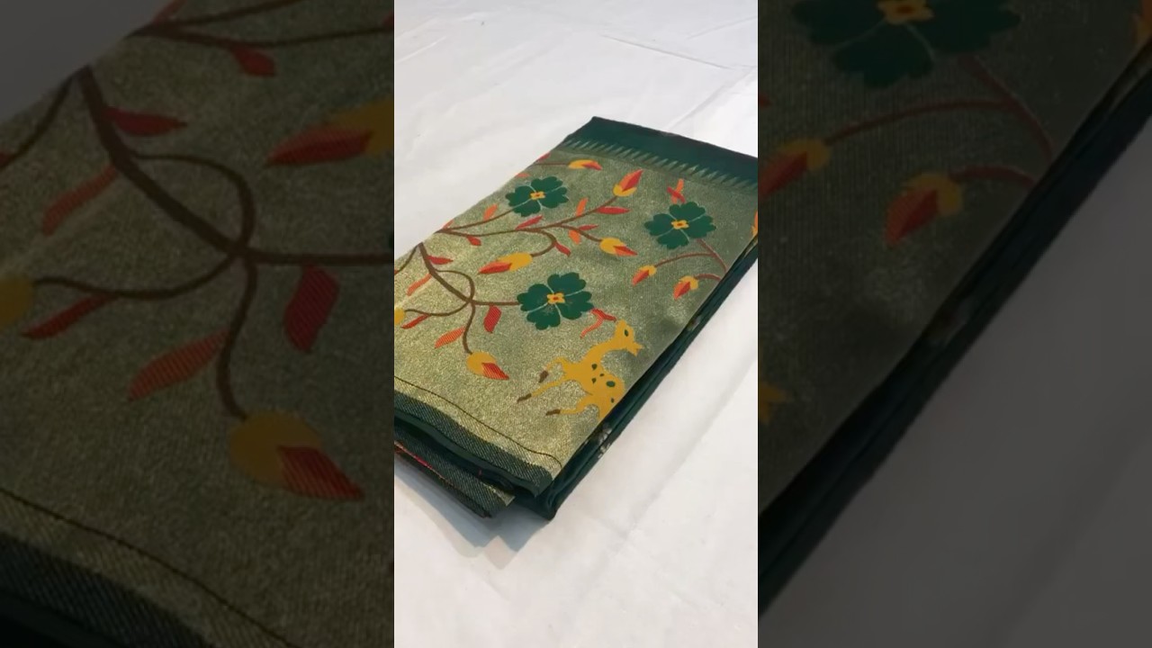 Authentic Paithani Soft Silk Saree