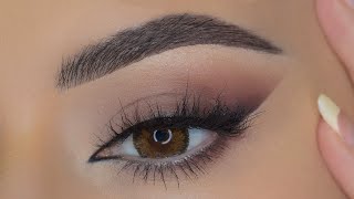 Foxy eyes |مكياج فوكسي بألوان ترابية مات