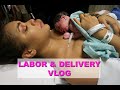 EMOTIONAL LABOR & DELIVERY VLOG | INDUCED AT 39 WEEKS