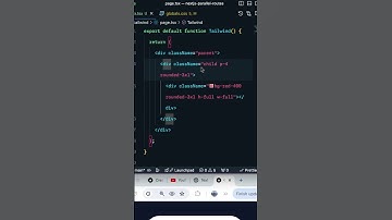 Uniform border radius with nested elements #tailwindcss #css #webdevelopment #coding