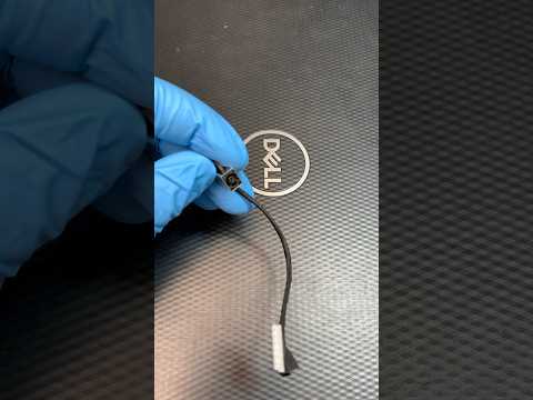 Replaced Dell charging port. #laptoprepair #dell