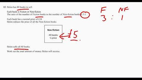 Question 12 Foundation Edexcel Specimen 2 Paper 1