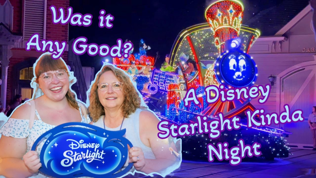A Disney Starlight Kinda Night With Mom! Full Disney Starlight Parade, Nasty Popcorn and New Merch!