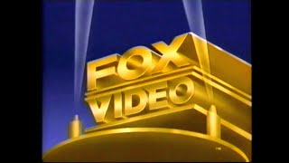 Fox Video (1999) (Rare)