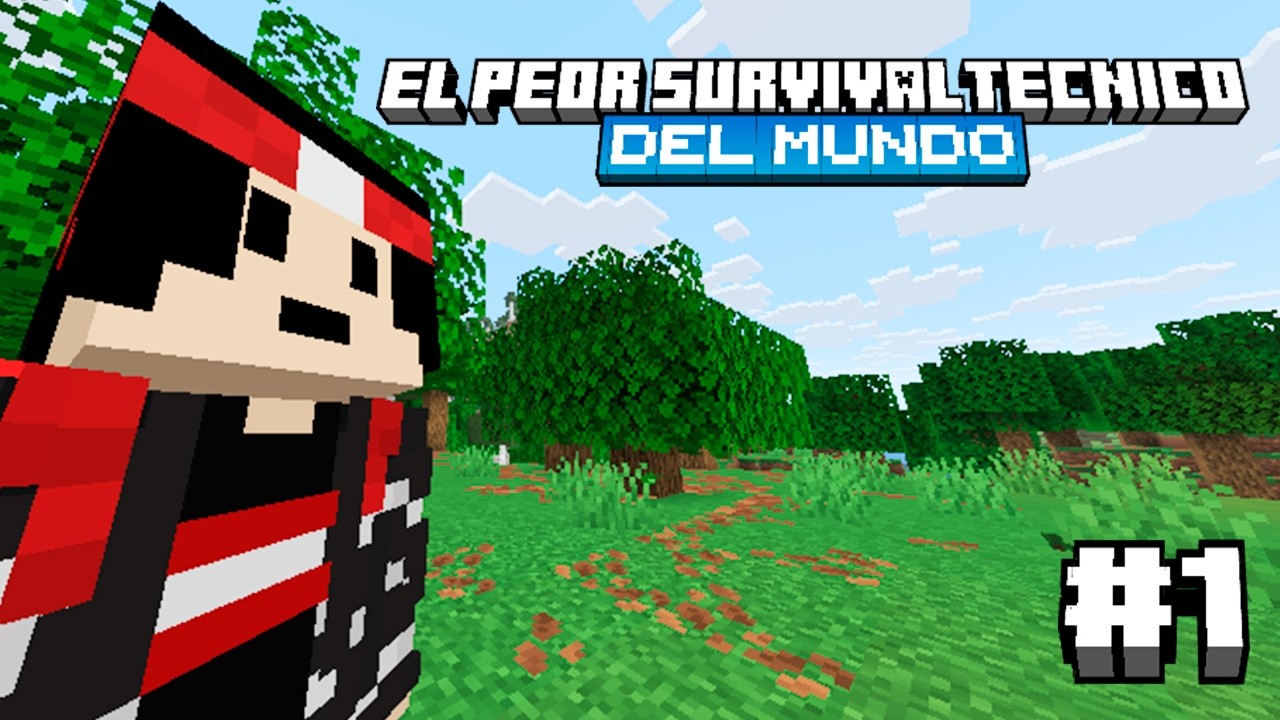 Cree EL PEOR SURVIVAL TECNICO DEL MUNDO