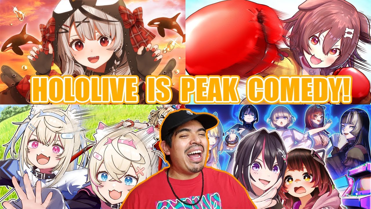 WAY TOO FUNNY! Hololive Animations Reaction