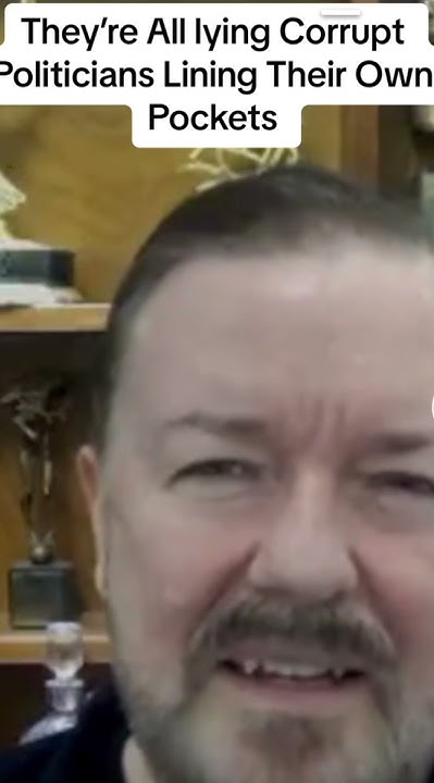 Ricky Gervais on politics #funny #rickygervais - YouTube