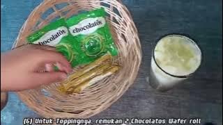 Cara Membuat Es Chocolatos Matcha | chelshea vernadhila (12)