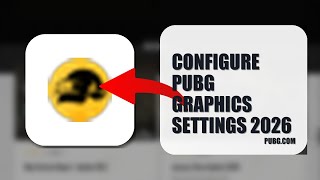 How To Configure PUBG Graphics Settings 2026 (STEP BY STEP)