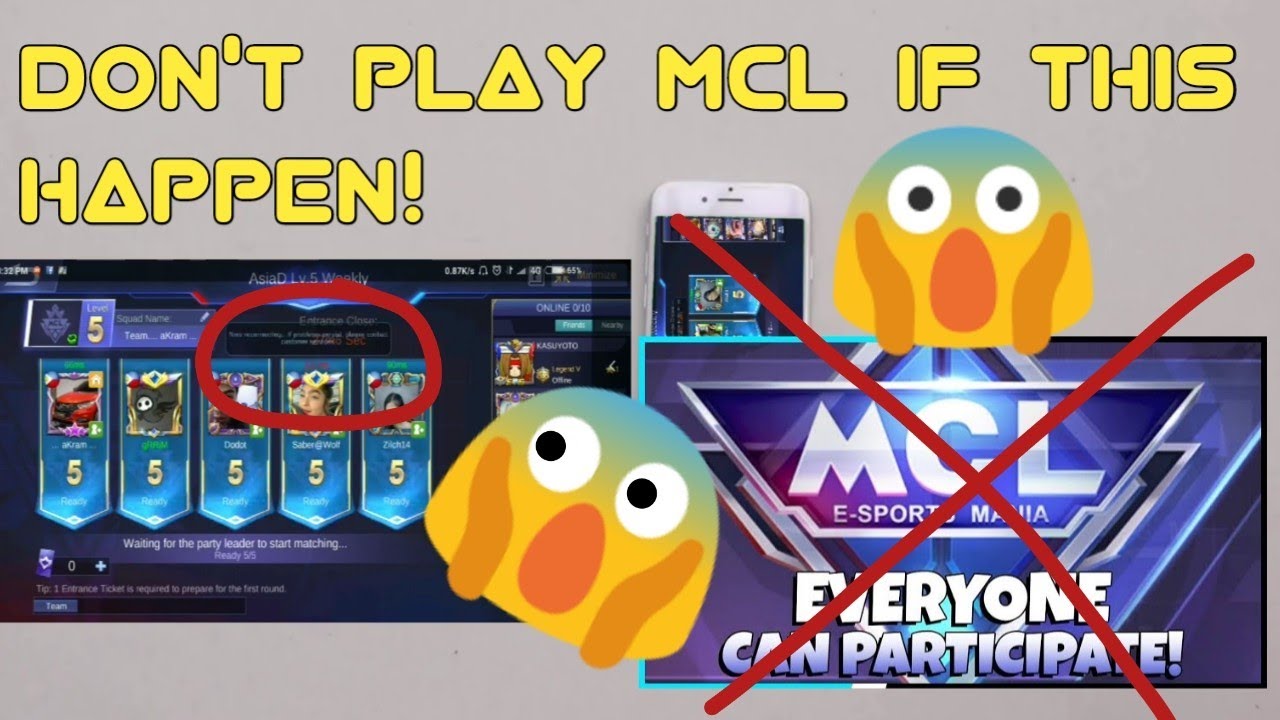 1v9??? or 1vlag??? | Mobile Cancer Legends | MCL - YouTube