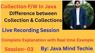Collection in Java | difference between Collection and Collections | By Amit