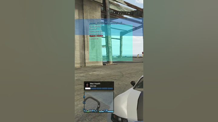 Using a GTA 5 mod menu on PS3!