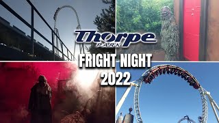 THORPE PARK Fright Night October 2022 | Vlog