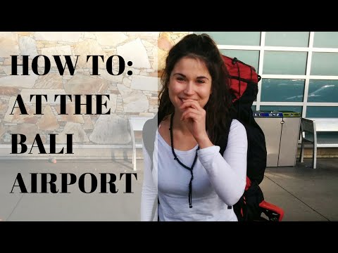 Como: No aeroporto Bali