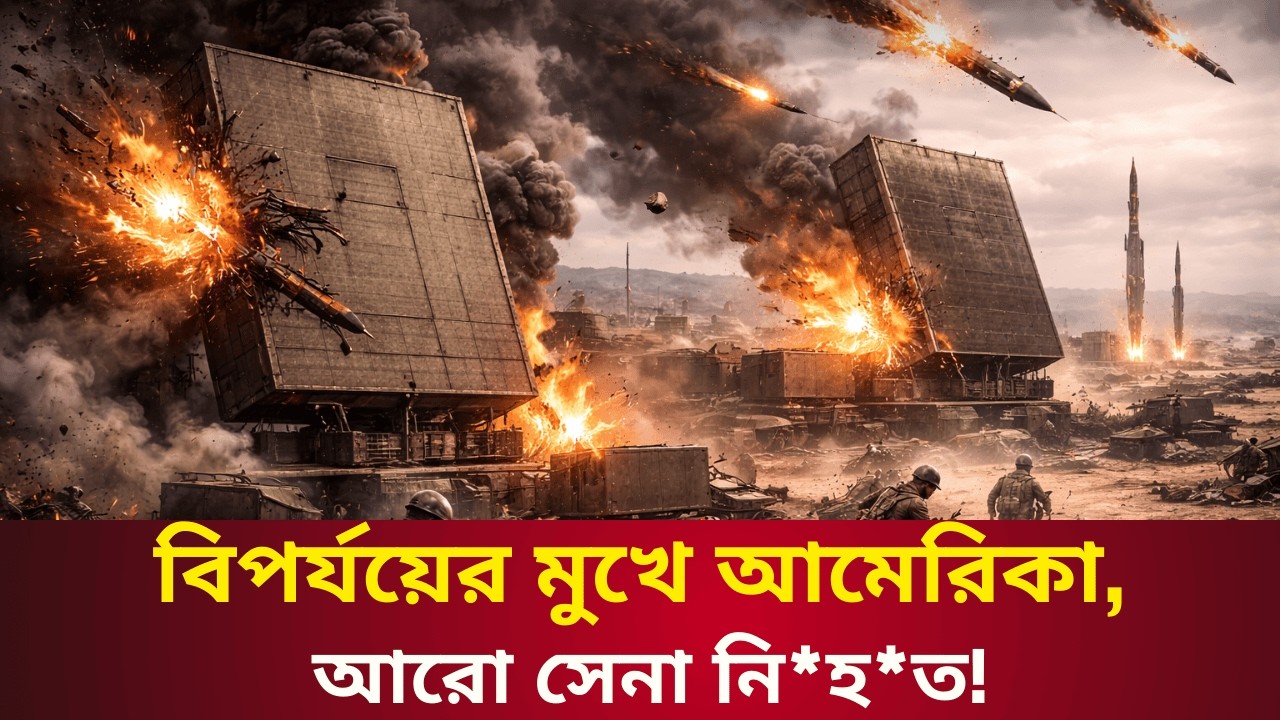থাড ও দামি ২ রাডার সিস্টেম ধ্বং*স, নিরাপত্তাহীনতায় মার্কিনিরা? || Talk With Siraj