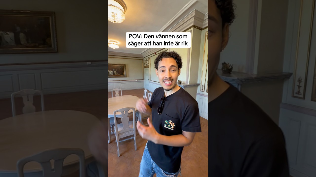 POV: Den vännen som säger att han inte är rik 😭