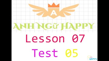 [Lesson 07] Listening TOEIC TEST 05 with HAPPY | Full HD | Transcript and Answer Key