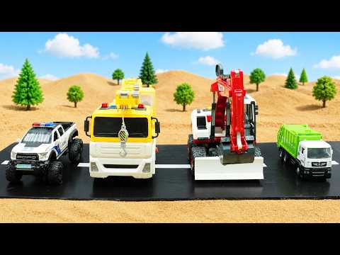 Rescue Mission | Crane Rescues Excavator Involved in Accident | Construction Vehicle