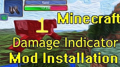 Minecraft Mod Tutorial | Damage Indicators Mod Installation | 1.4.7