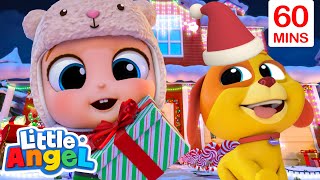 Bingo & Baby John's Best Christmas|Bingo and Baby John| Little Angel Nursery Rhymes and Kids Songs